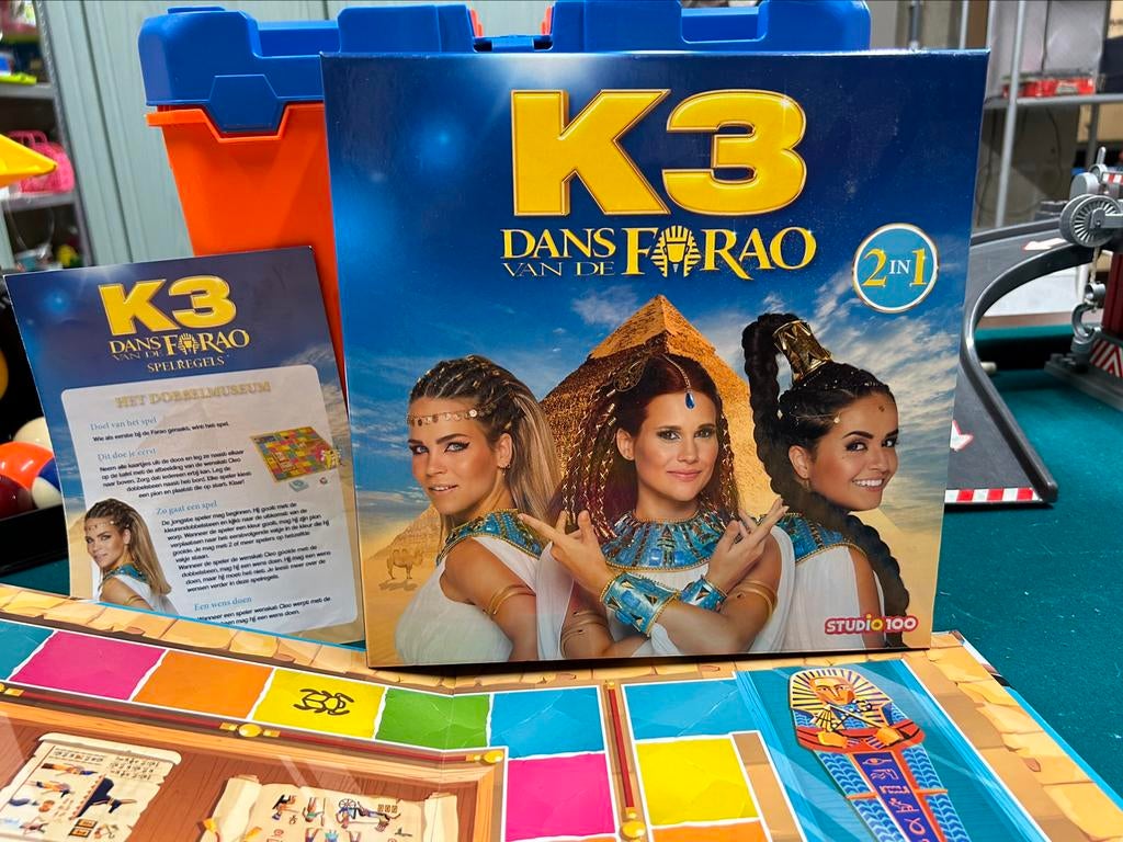 K3 farao gezelschapsspel, Ophalen, Nieuw