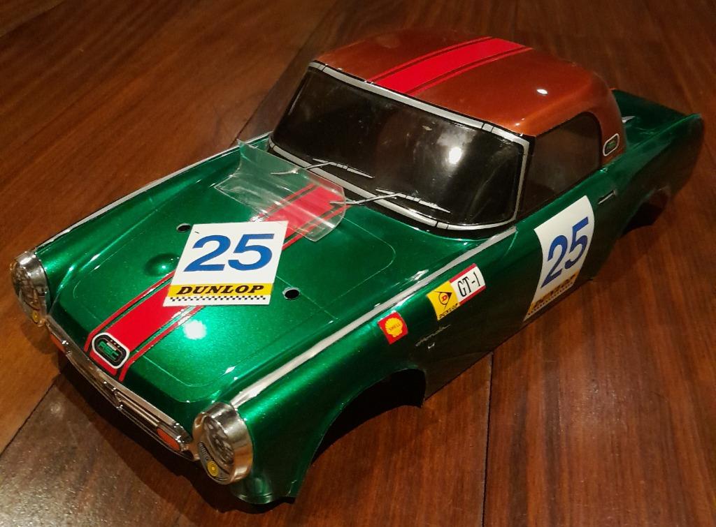 Zeldzame body Tamiya Honda S800, Zo goed als nieuw, Schaal 1:10, Auto onroad, Ophalen