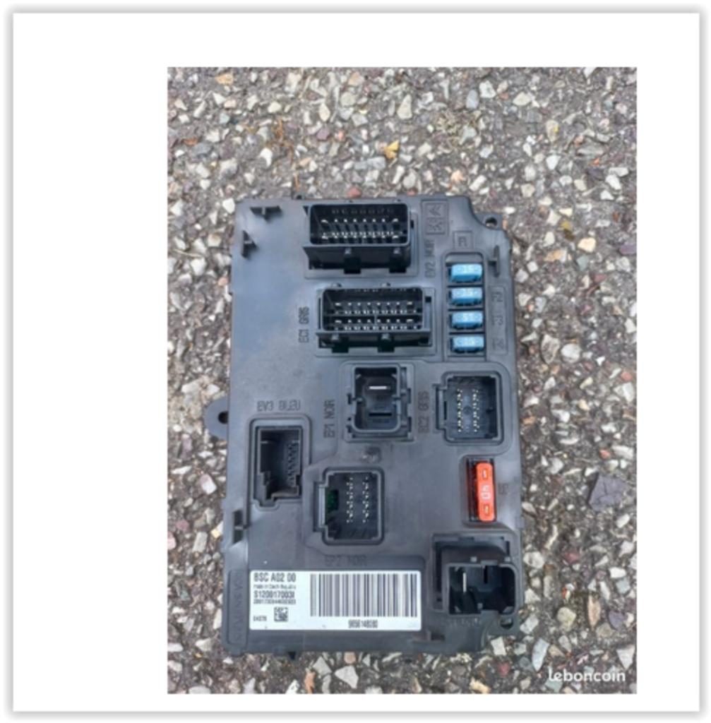 Boîtier BSC A0200 Peugeot 407 9656148080 Boitier BSC éclaira, Enlèvement ou Envoi, Utilisé, Citroën
