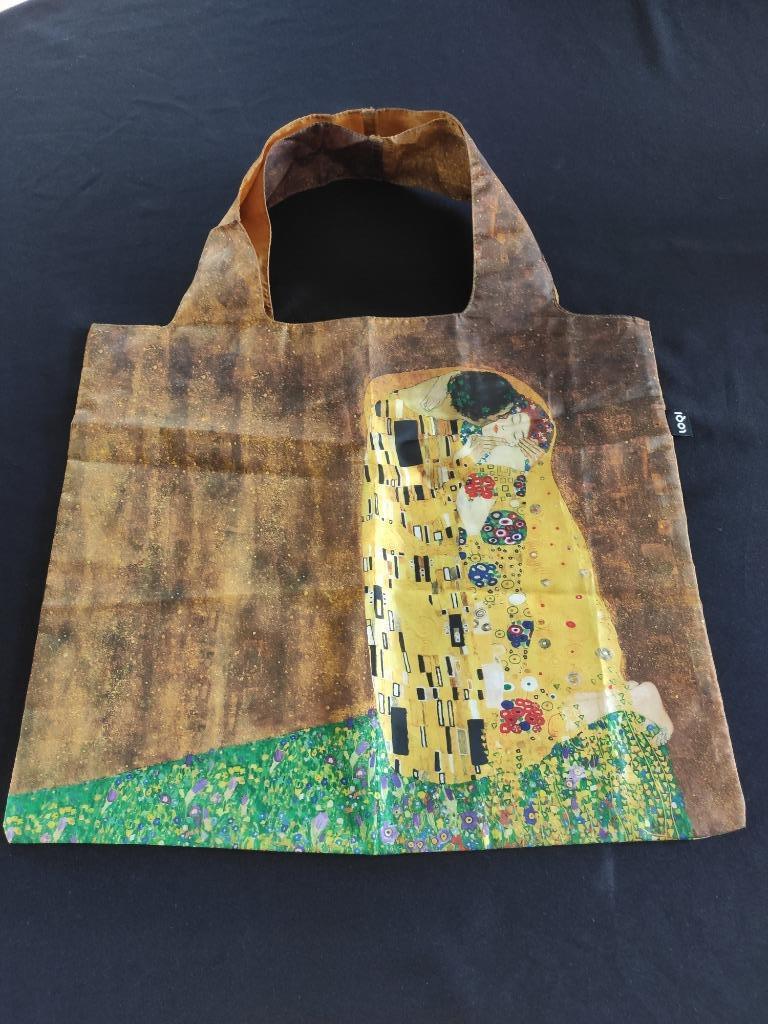 Boodschappentas Opvouwbare Tas Gustav Klimt De Kus - nieuw, Ophalen, Nieuw, Overige onderwerpen, GUSTAV KLIMT
