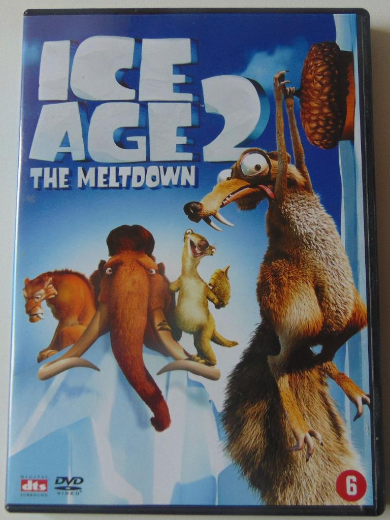DVD "Ice Age 2 The Meltdown", À partir de 6 ans, Dessin animé, Américain, Comme neuf