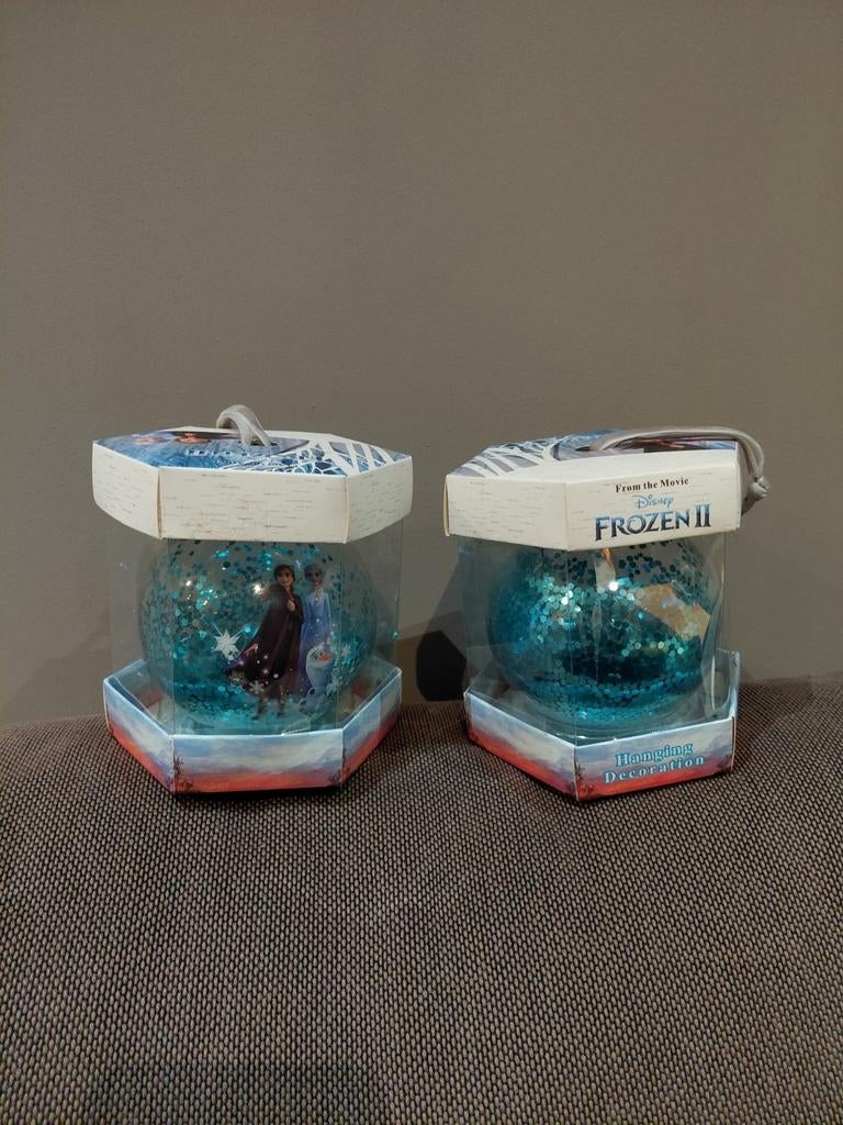 Kerstballen frozen 2, Diversen, Kerst, Ophalen, Zo goed als nieuw