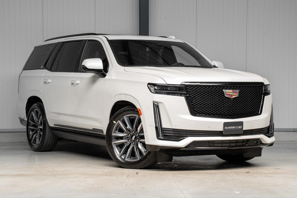 Cadillac Escalade SUV Sport Platinum LICHTE VRACHT 2 PLAATS, Auto's, Automaat, Verwarmde buitenspiegels, Escalade, Leder