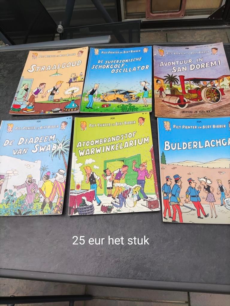 strips Bert bibber, Boeken, Stripverhalen, Meerdere stripboeken, Ophalen, Zo goed als nieuw