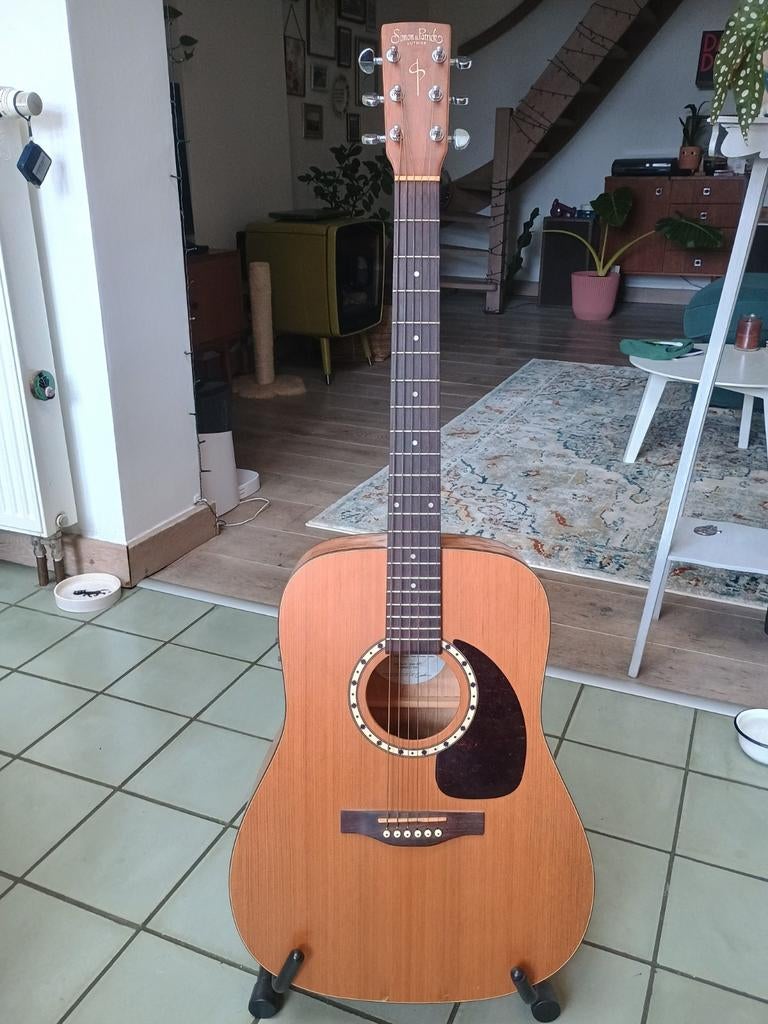Simon & Patrick Woodland Cedar A3T, Musique & Instruments, Instruments à corde | Guitares | Acoustiques, Utilisé, Guitare Western ou Guitare Folk