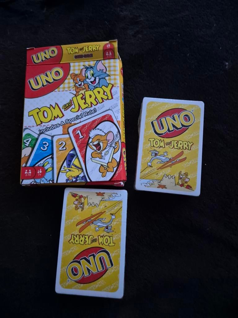 Uno spel tom en Jerry, Hobby en Vrije tijd, Ophalen of Verzenden