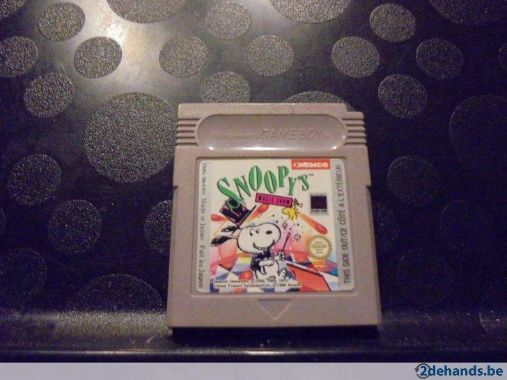 Game boy Snoopy's magic show (orig), Games en Spelcomputers, Ophalen of Verzenden, Gebruikt