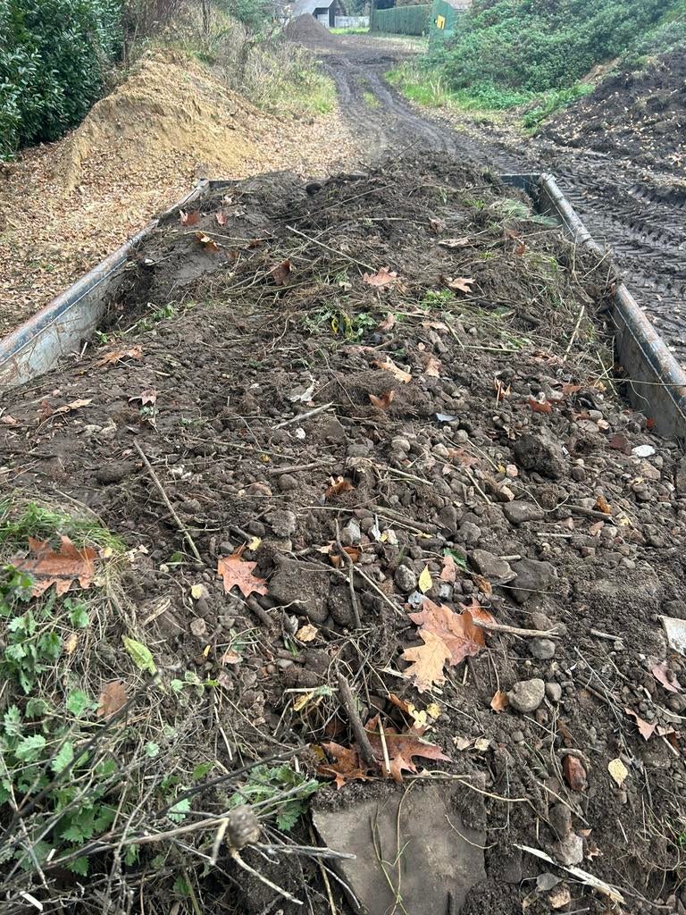 Gratis puin met zand, Enlèvement, Utilisé, Sable pour remblai