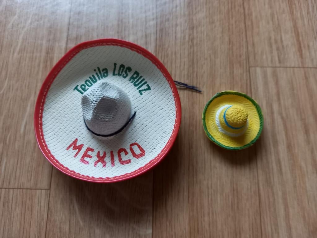 2 CHAPEAUX MEXICAINS >TEQUILA, Enlèvement ou Envoi, Comme neuf