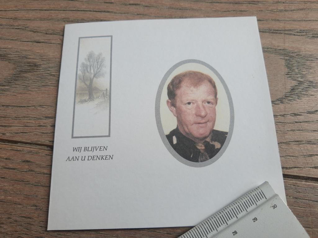Bp fanclub Elvis Presley, Diksmuide '47-Torhout '99, Lachat, Verzamelen, Bidprentjes en Rouwkaarten, Ophalen of Verzenden