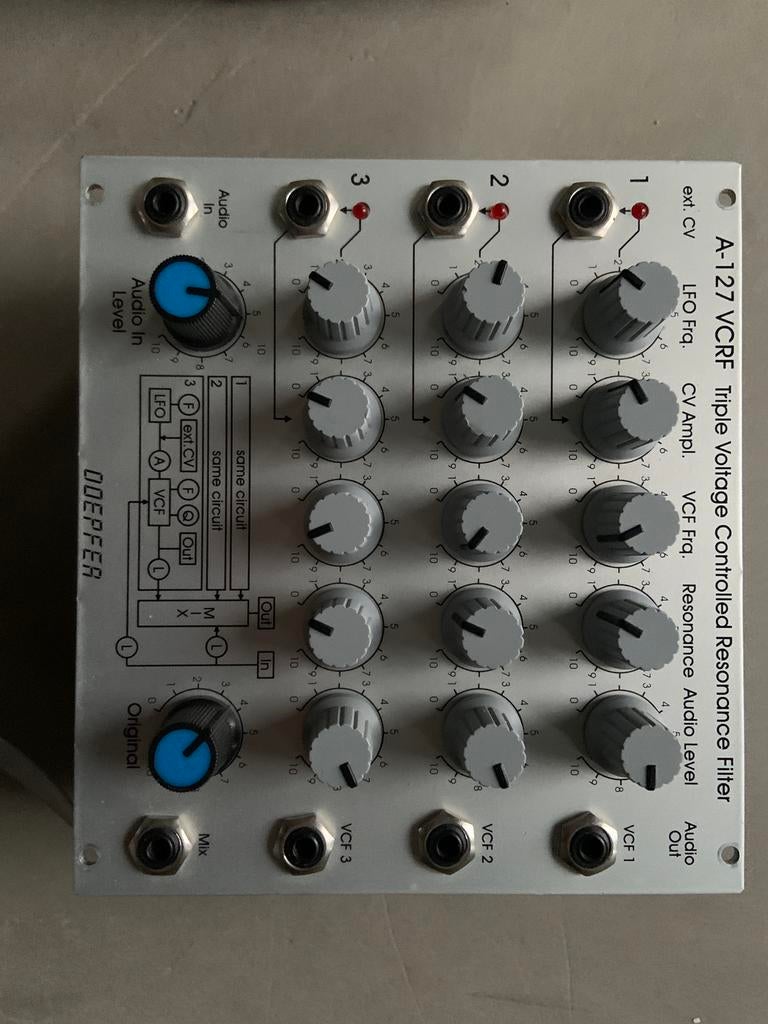 Doepfer A-127/ ST cloud generator/ PM Vilfo/ MQ Lines/braids, Musique & Instruments, Modules de son, Enlèvement ou Envoi, Comme neuf