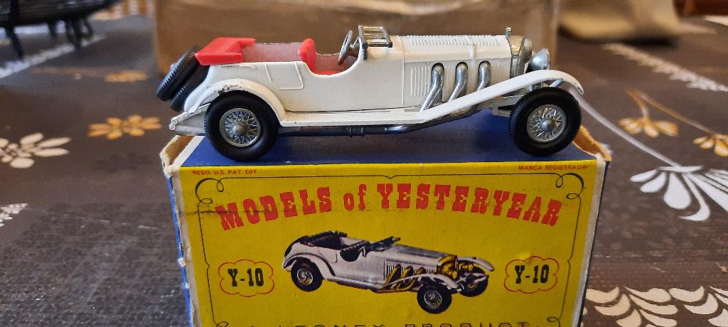 Matchbox Yesteryear Y10 1928 Mercedes Benz, Ophalen of Verzenden, Zo goed als nieuw, Auto