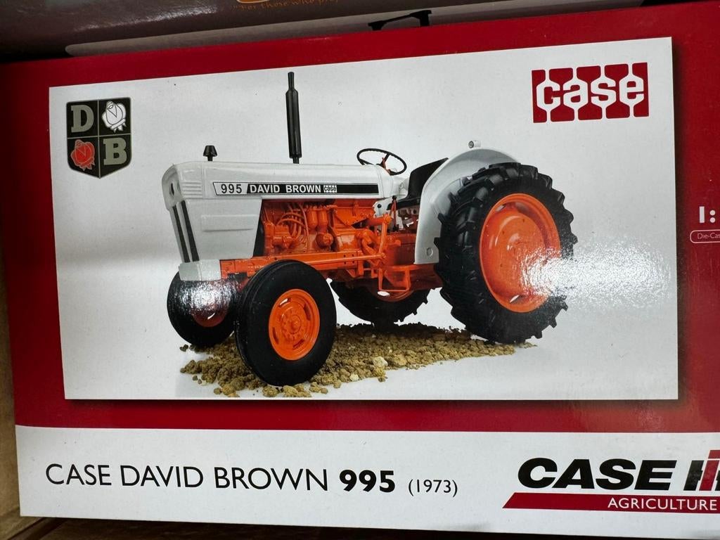 CASE David Brown 995 Universal Hobbies (1973). Schaal 1:16., Hobby en Vrije tijd, Modelauto's | 1:18, Nieuw, Overige typen, Overige merken