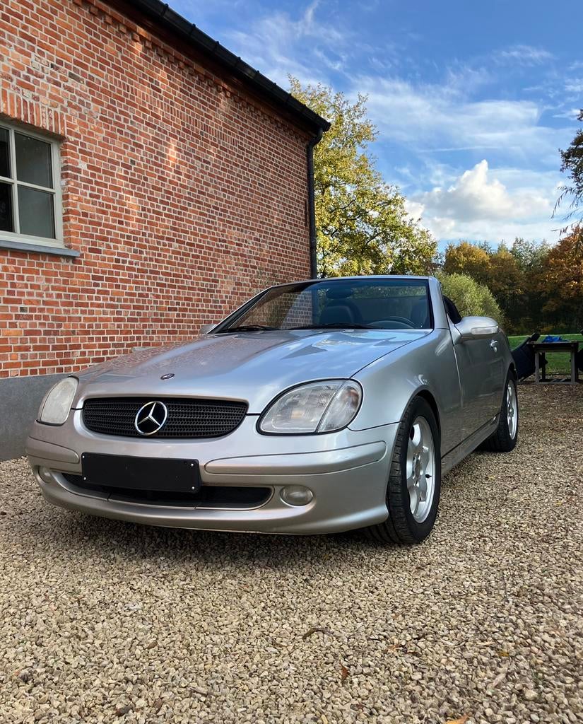 Compresseur SLK 200, Autos, Cuir, Argent ou Gris, Achat, Boîte manuelle