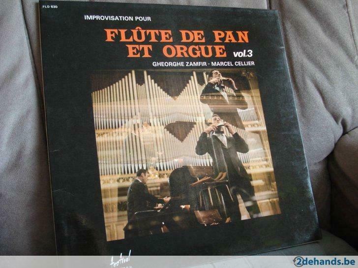 vinyl - lp - gheorge zamfir : flûte de pan et orgue vol. 3, CD & DVD, Vinyles | Autres Vinyles, 12 pouces, Enlèvement ou Envoi