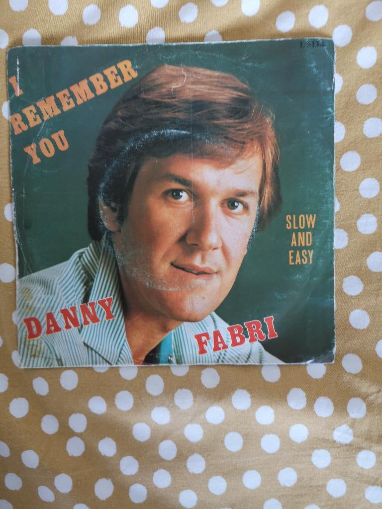 single Danny Fabri Remember You- (Port Gratis Belgium), Enlèvement ou Envoi, Utilisé