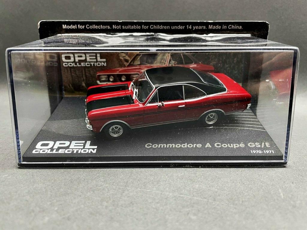 OPEL Commodore Coupé GS/E 1970 1/43 IXO U.H. Neuve+Boitier, Enlèvement ou Envoi, Neuf, Voiture, Universal Hobbies
