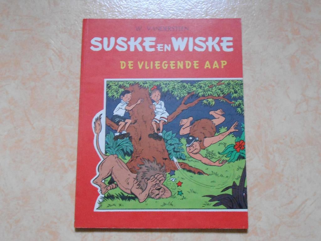 Suske en wiske 65 De vliegende aap 1966 1 ste druk. TG., Neuf, Enlèvement ou Envoi, Willy Vandersteen, Une BD