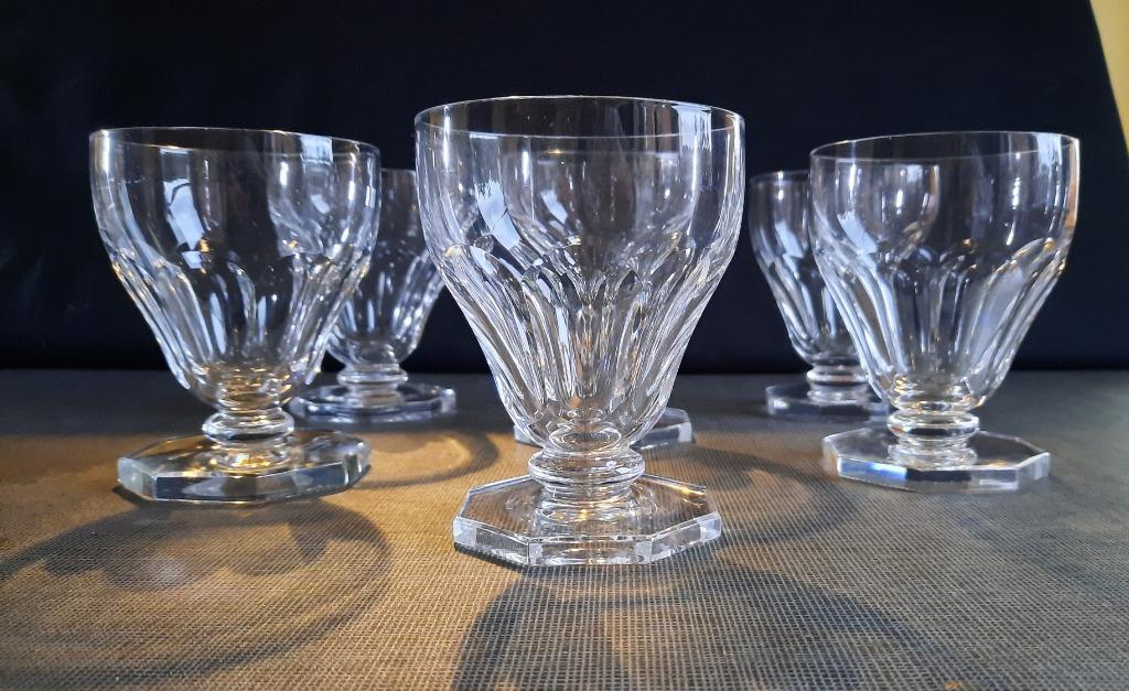 VSL, 6 verres vin/eau cristal ( Aurillac), Enlèvement ou Envoi