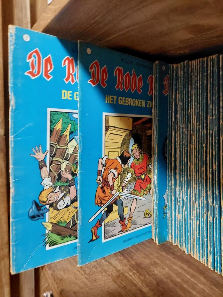 Rode ridder, Boeken, Stripverhalen, Ophalen
