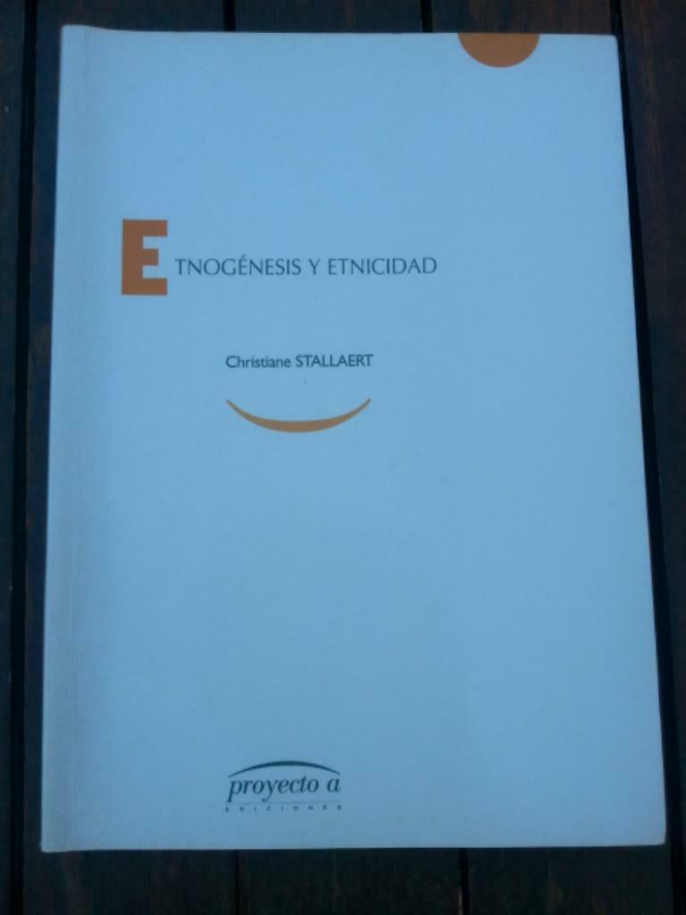 Spaans boek over etniciteit antropologie Etnogénesis y Etnic, Ophalen, Zo goed als nieuw
