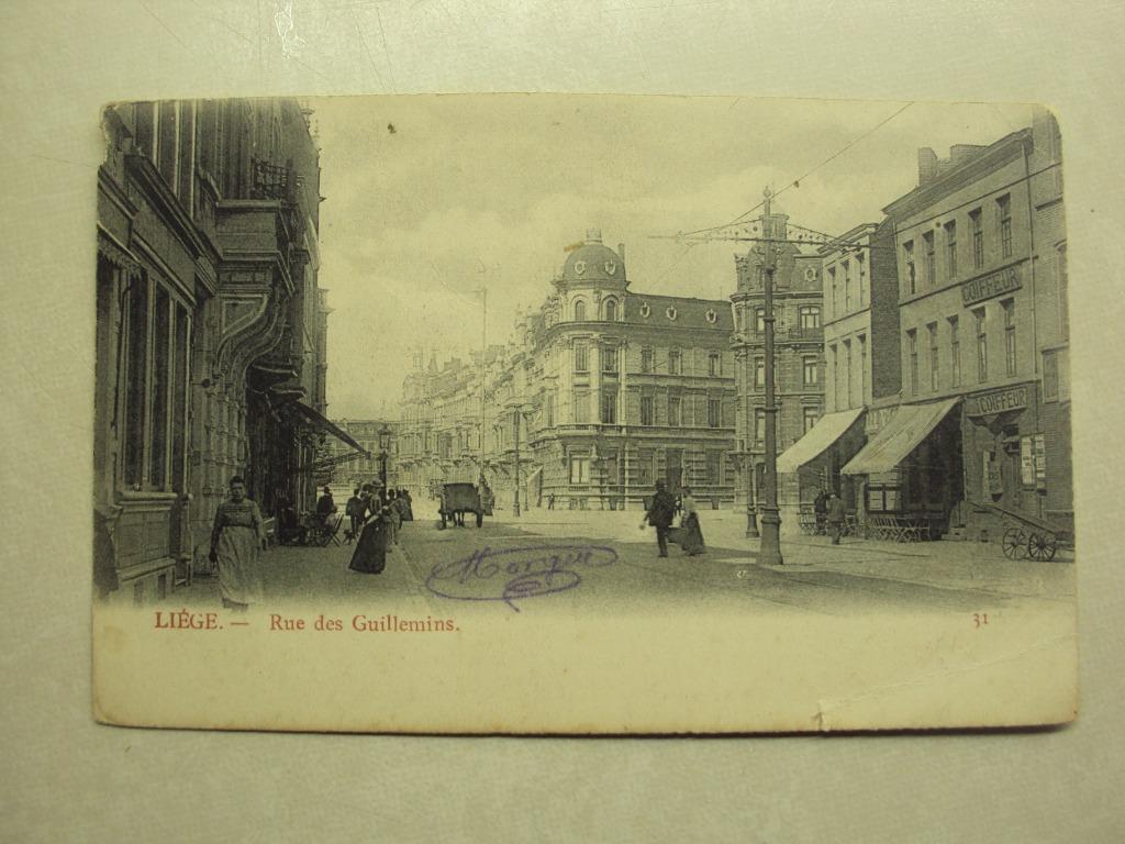 55508 - LIEGE - RUE DES GUILLEMINS, Ophalen of Verzenden