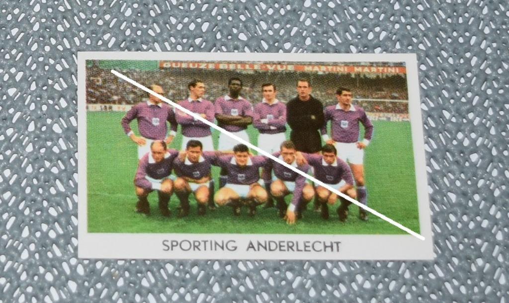 Sporting Anderlecht/Années 1960/Photo de l'équipe, Envoi, Neuf, Cartes de joueur