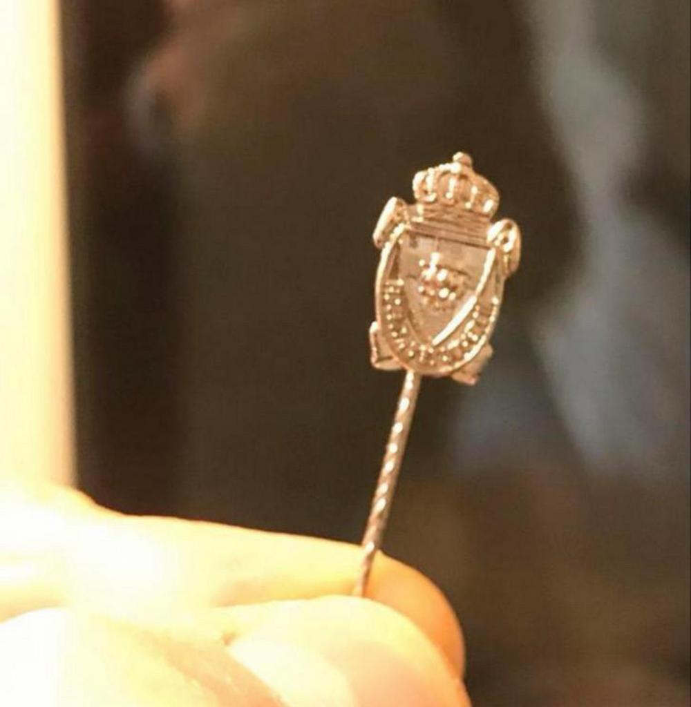 Kraagspeld - kenteken Bataljon Bevrijding - zilver, Verzamelen, Ophalen of Verzenden