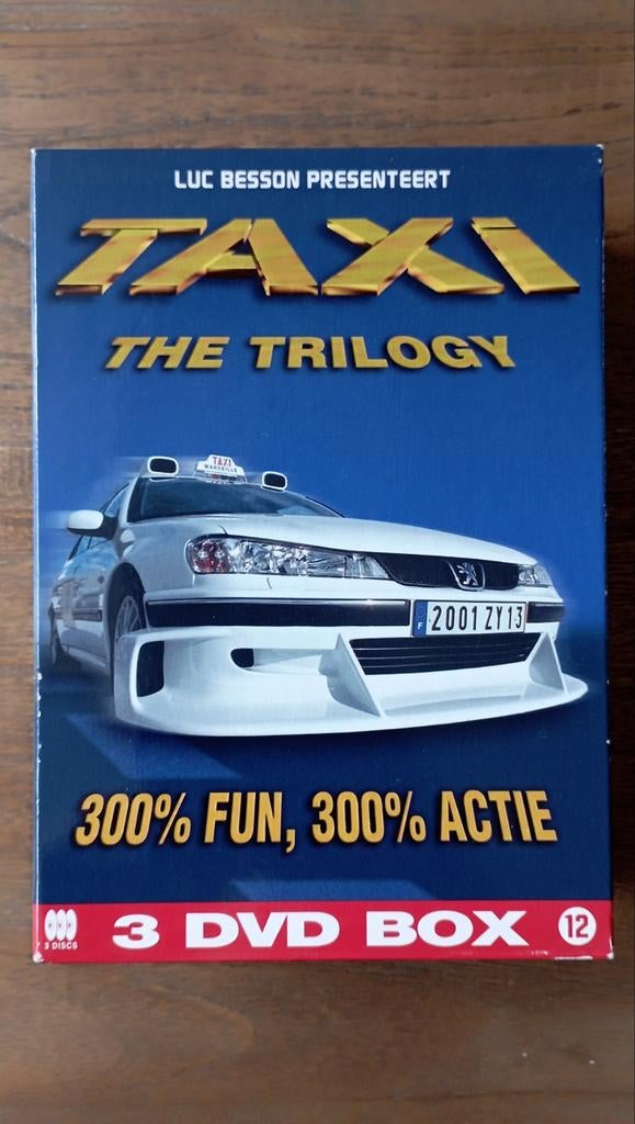 Taxi: The Trilogy, Cd's en Dvd's, Dvd's | Actie, Zo goed als nieuw, Actiekomedie, Boxset, Alle leeftijden, Ophalen of Verzenden
