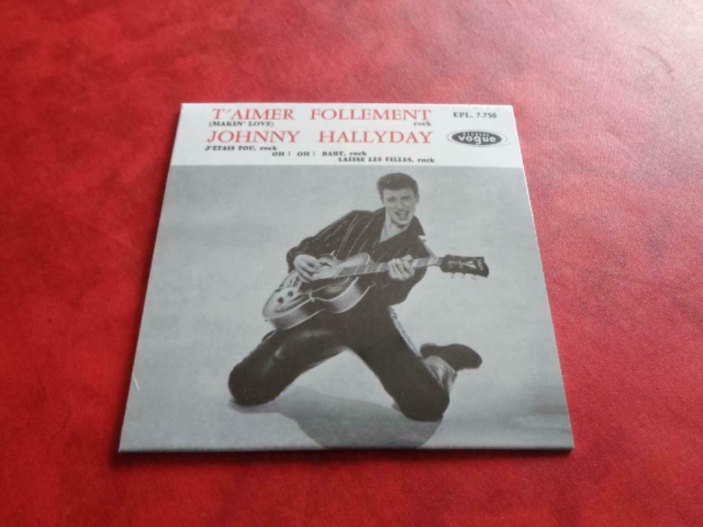 CD Johnny Hallyday ‎– T'Aimer Follement, Enlèvement ou Envoi