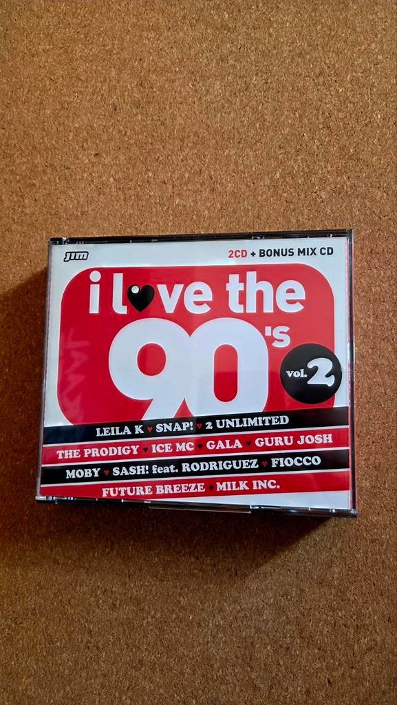 3CD I love the 90s Vol2, Cd's en Dvd's, Ophalen