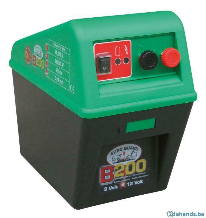 Schrikdraadapparaat B200 op 9V batterij, Agrodieren, Dieren en Toebehoren