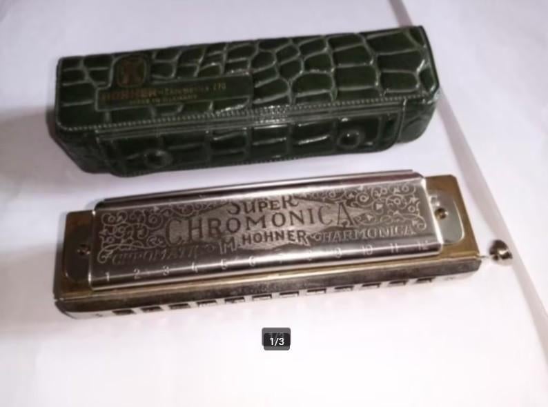 mondharmonica's - M HOHNER en HERO, boekje banjo en mondhar, Musique & Instruments, Instruments à vent | Harmonica, Utilisé, Avec valise ou boîte