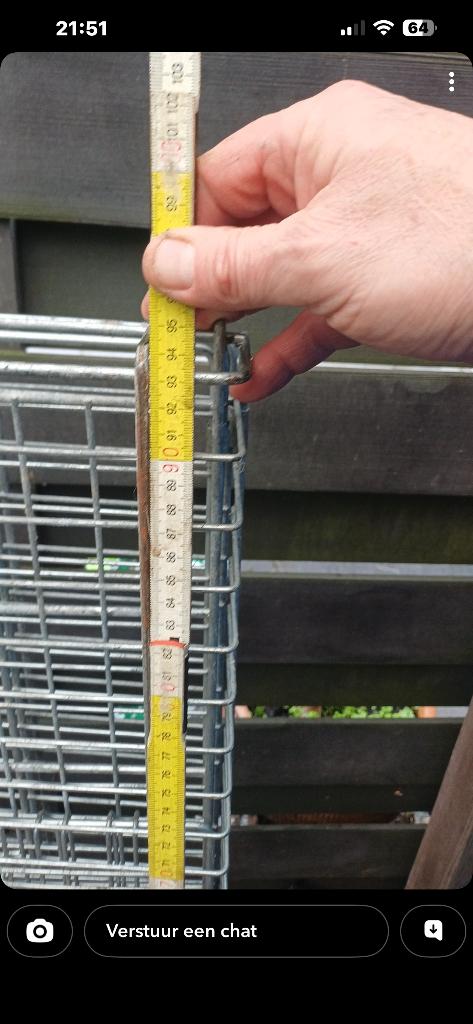 Galvaniseerd hekken rennen voor hok of bouwwerken  etc, Dieren en Toebehoren, Ophalen, Gebruikt