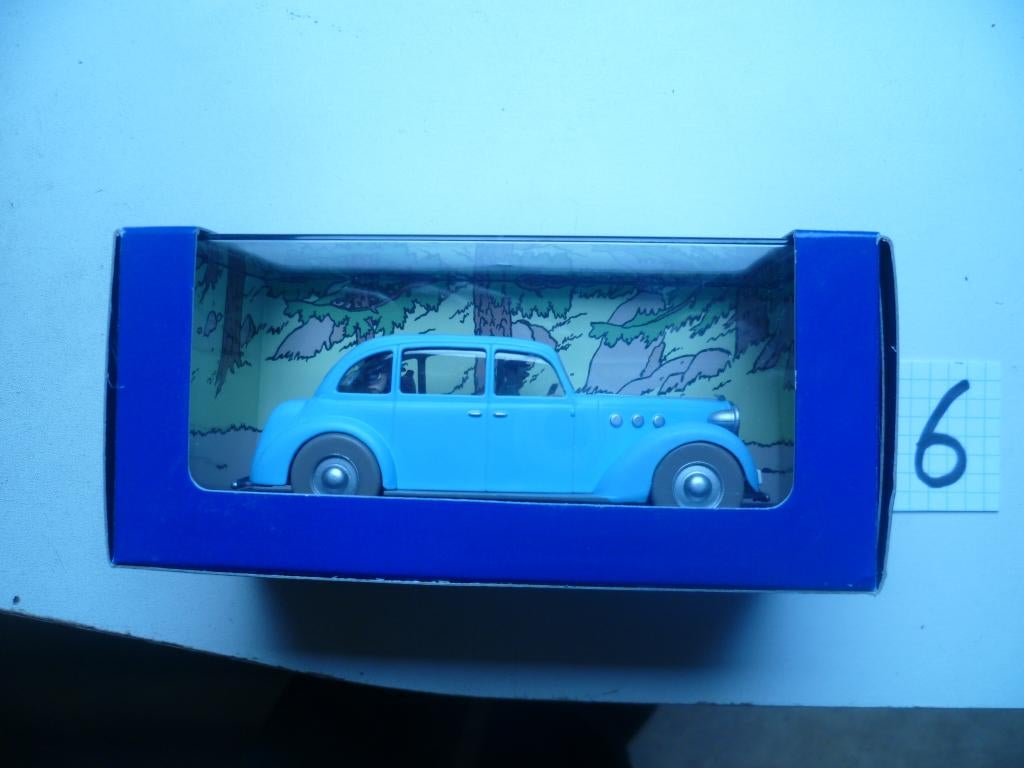 voiture tintin " voiture de Bianca Castafiore"N027, Enlèvement, Tintin, Neuf