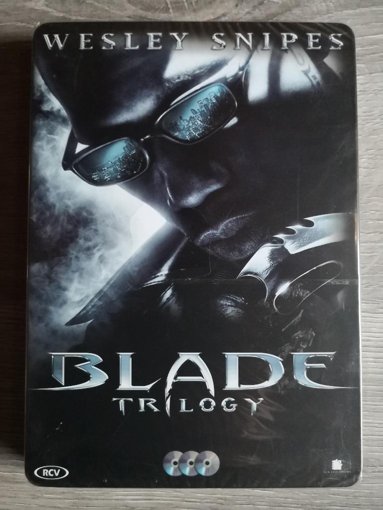 Metalen dvd box - Blade trilogy 1,2,3, Ophalen of Verzenden