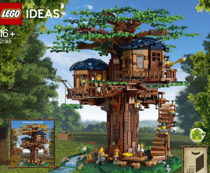 Lego Ideas Tree House 21318, Enlèvement, Neuf, Ensemble complet, Lego