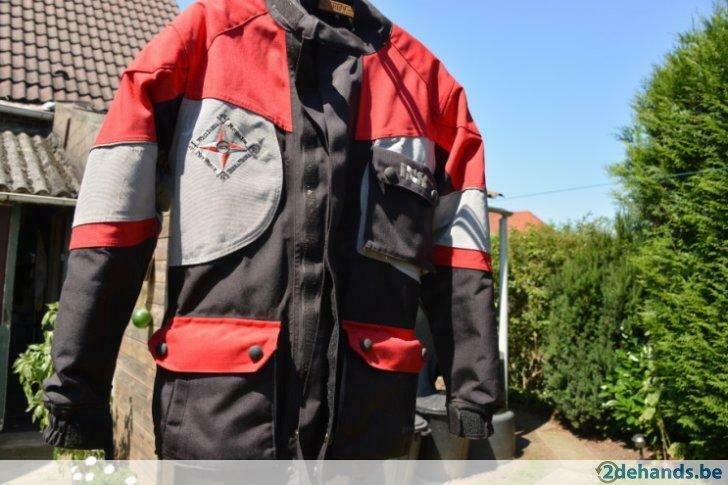 Motorjas voor vrouw of slanke man, met uitneembare fleecejas, Enlèvement ou Envoi, Neuf, sans ticket, Manteau | tissu