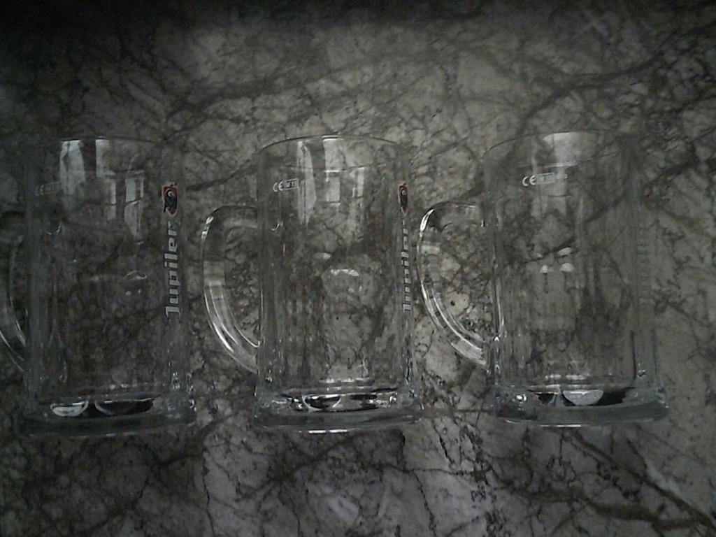 3 Jupiler glazen, Ophalen of Verzenden, Nieuw, Bierglas