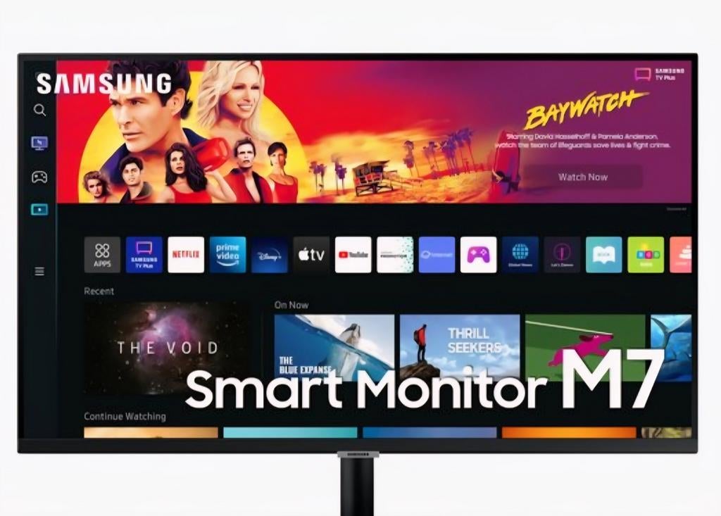 Samsung SMART 4K monitor 32" LS32BM700, Enlèvement ou Envoi, VA, Comme neuf, Ultra HD (4K)