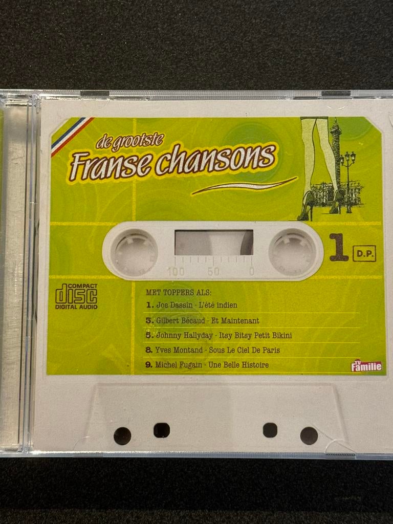 De grootste Franse Chansons CD, Cd's en Dvd's, Ophalen of Verzenden, Zo goed als nieuw