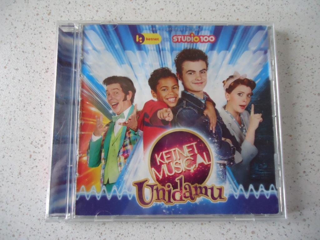 Lot 215 met CD van de Ketnet Musical "UNIDAMU"in prima staat, Cd's en Dvd's, Cd's | Kinderen en Jeugd, Zo goed als nieuw, Muziek