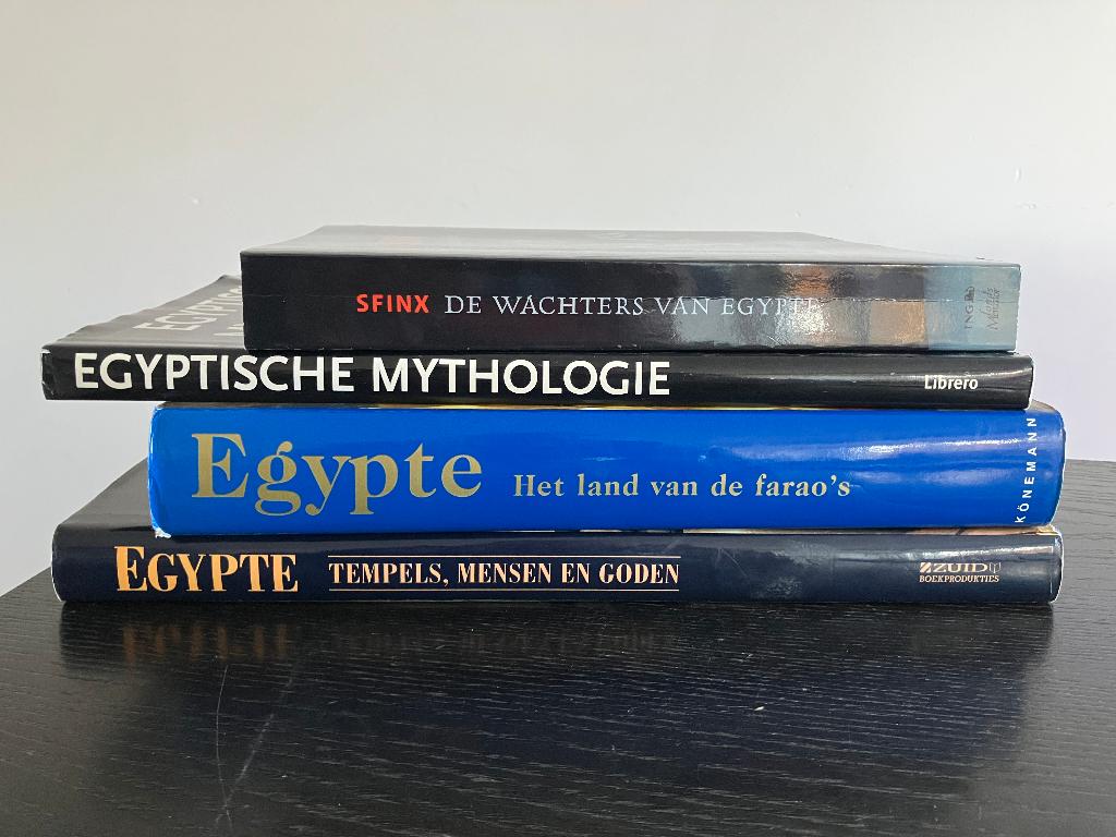 4 boeken Egypte, 14e siècle ou avant, Comme neuf, Enlèvement, Afrique