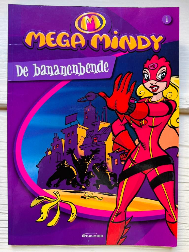 Strip Mega Mindy - De bananenbende (nr 1), Ophalen of Verzenden
