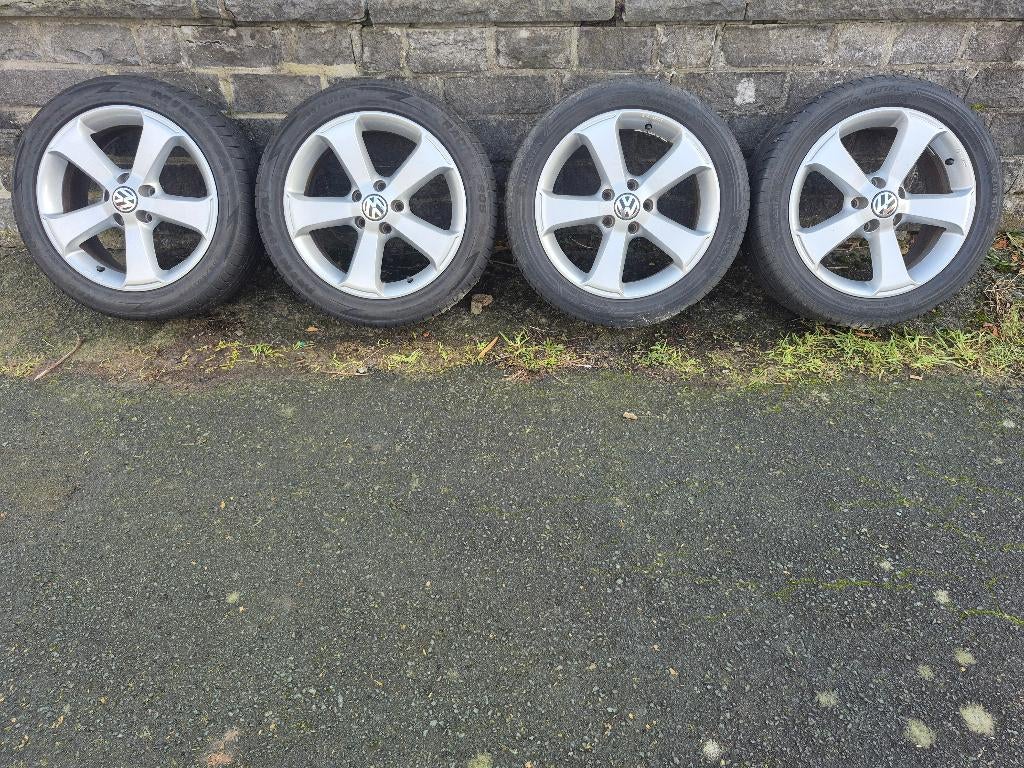 Alu velgen 17 inch Vw, Auto-onderdelen, Banden en Velgen, Ophalen, Gebruikt, Velg(en), 17 inch