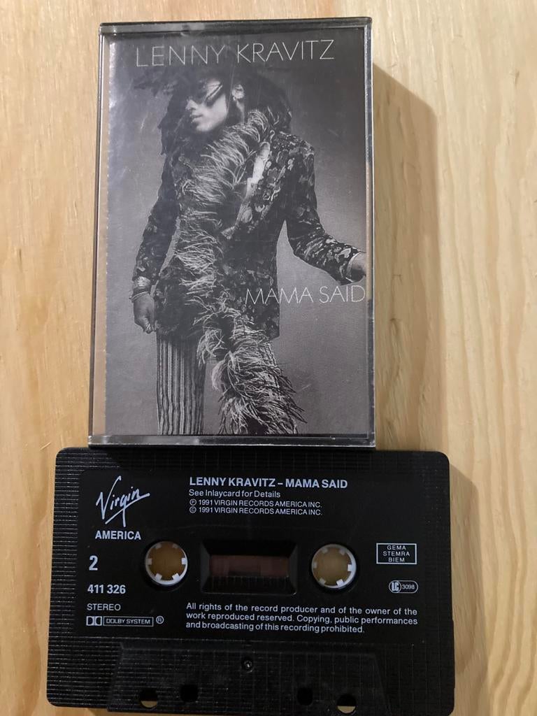 Lenny Kravitz cassette, Cd's en Dvd's, Cassettebandjes, Ophalen of Verzenden, Zo goed als nieuw