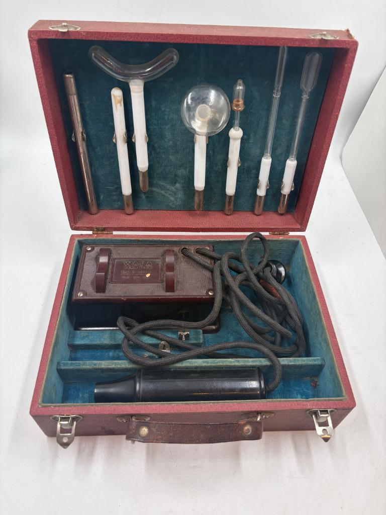 Appareil électrothérapie WAPA Paris années 1930/40, Articles professionnels, Enlèvement ou Envoi