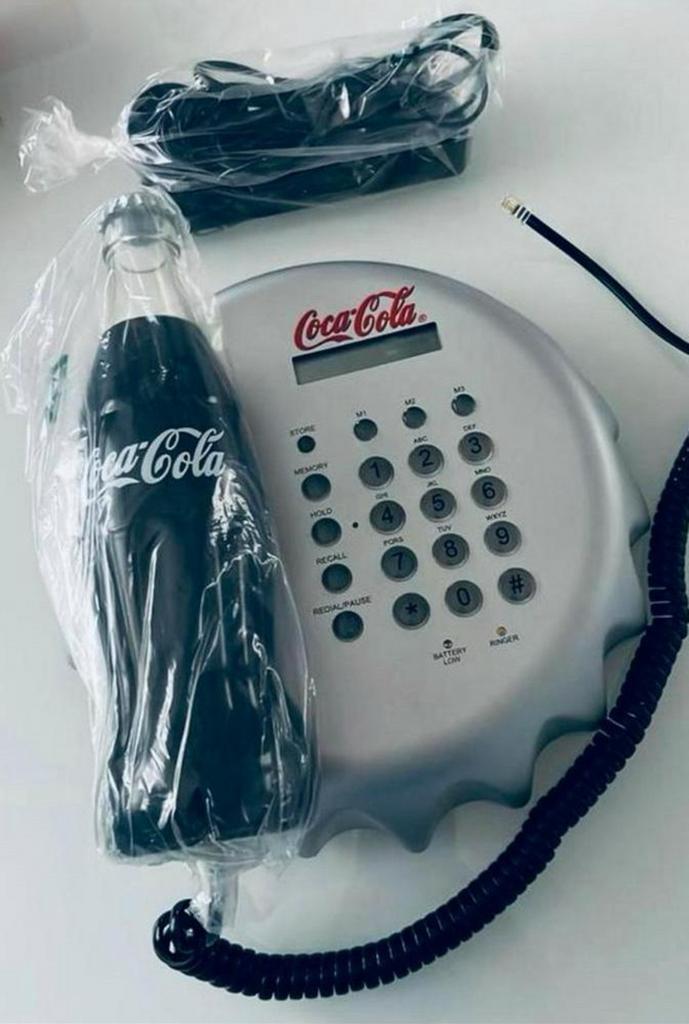 Téléphone- Coca-Cola  numérique capsule- VINTAGE NEUF!, Enlèvement, Neuf