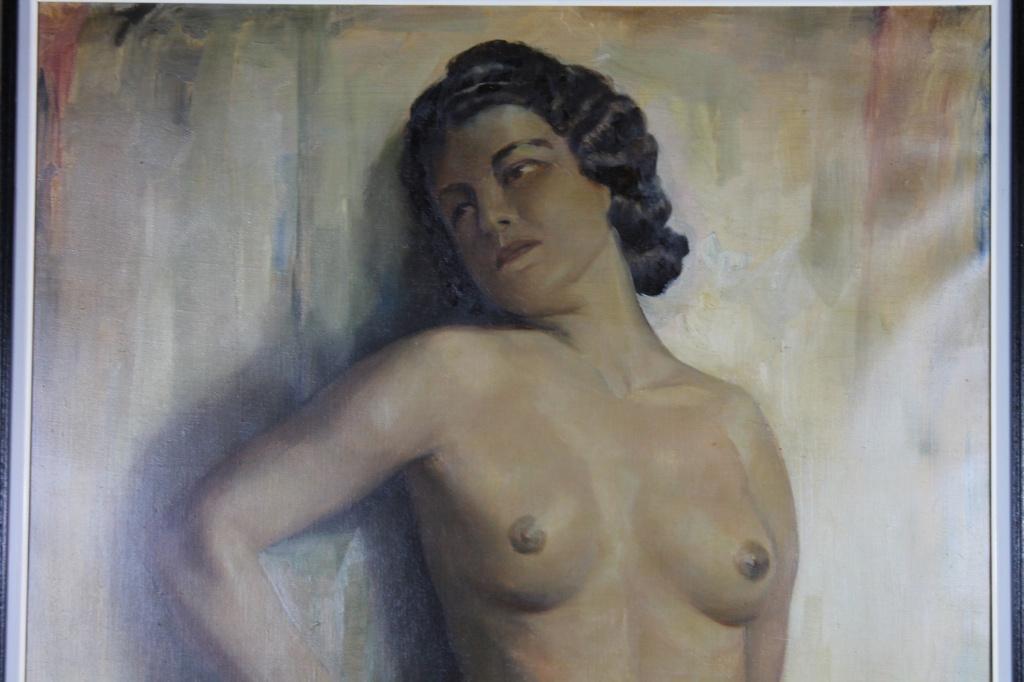 Vrouwelijk naakt van André Tahon (1907-1985) - Schilderen, Antiek en Kunst, Ophalen