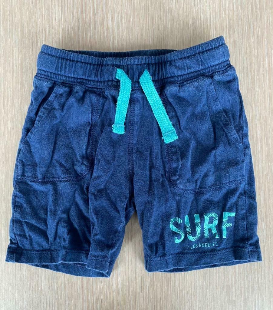 Blauwe short H&M maat 92, Kinderen en Baby's, Kinderkleding | Maat 92, Broek, Gebruikt, Verzenden, H&M